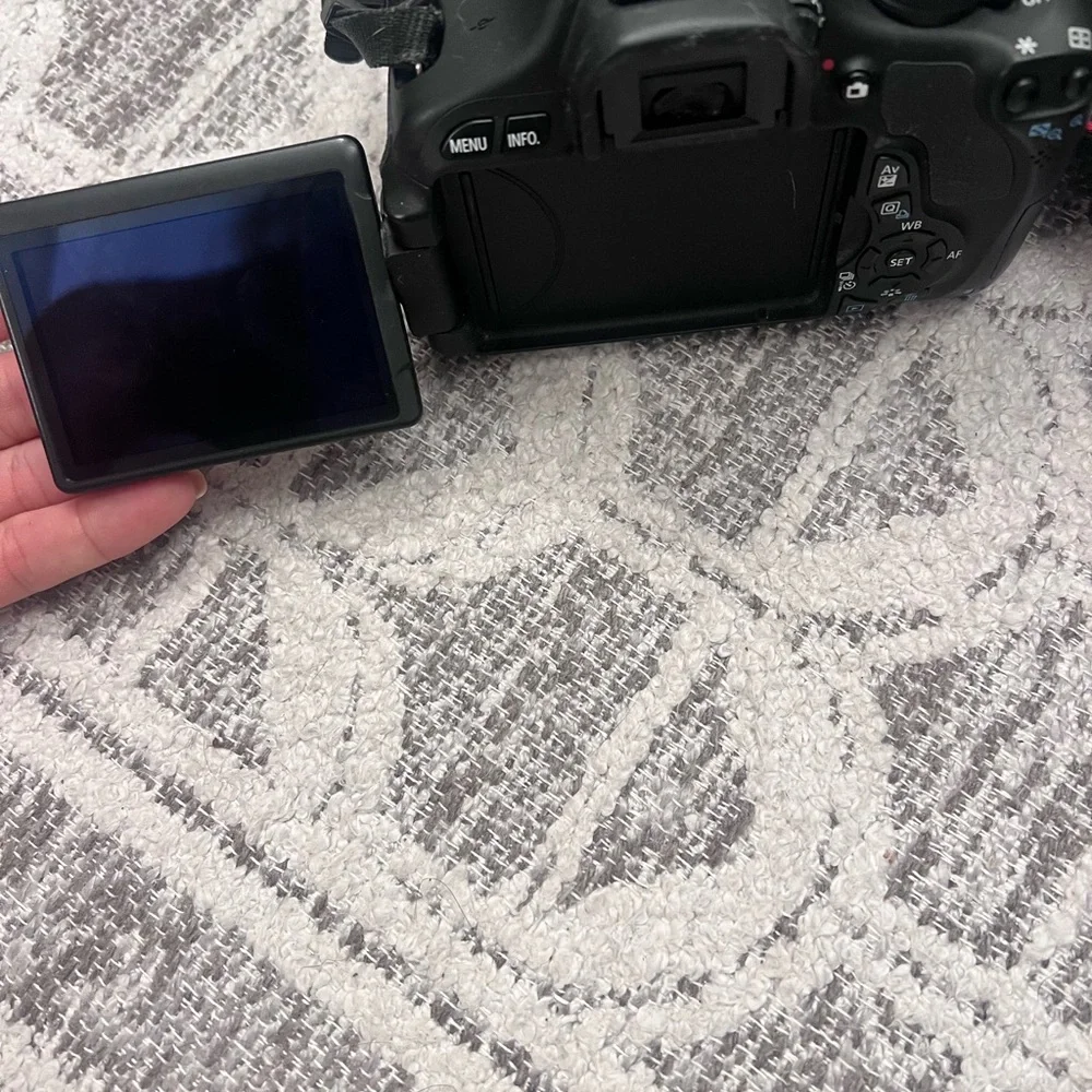 Canon Black Digital Camera with Advanced Features